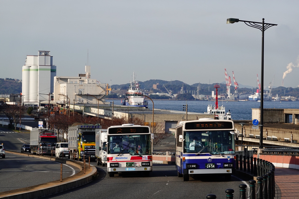 北九州市 ありがとう 西鉄バス58mcの歴史に幕が閉じる 22年1月15日 16日 西鉄バス58mcラストランツアー が行われたようです 号外net 北九州市小倉南区